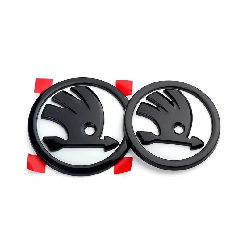 

2026 Горячий Значок Эмблема Автомобиля Наклейка Декор На Капот Багажник Для Skoda Octavia Rapid Kodiaq Karoq Enyaq RS Yeti Scala Fabia Kam