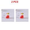 Christmas Figurines Dollhouse Ornament Home Decorations Fairy Garden Micro Landscape Deer Xmas Tree Santa Claus Snowman