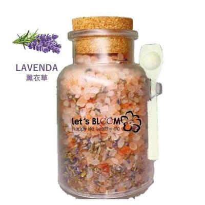 LASS UNS BLÜHEN Himalaya Rosa Badesalz Mit Lavendelblüten