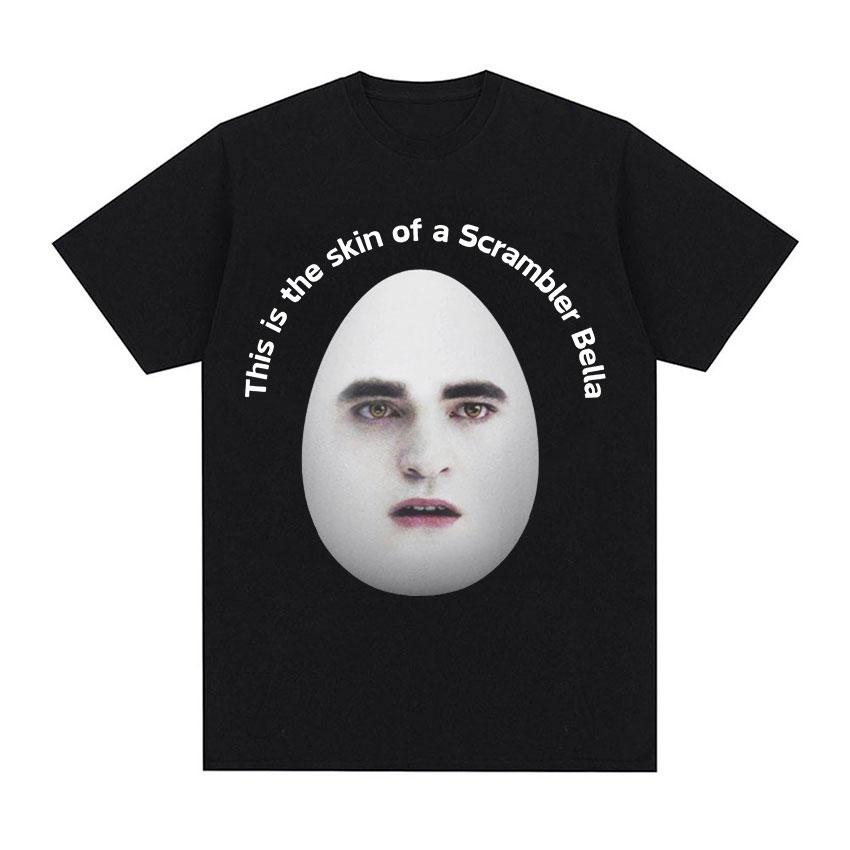 Robert Pattinson Edward Twilight Graphic T Shirt Unisex Fashion Cotton Short Sleeve T-shirts Unisex Retro O-Neck Oversized T-shirt