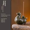 Porcelain Horse Stick Incense Holder Creative Tea Table Ornaments Aromatherapy Burner Fragrance Censer Home Decor