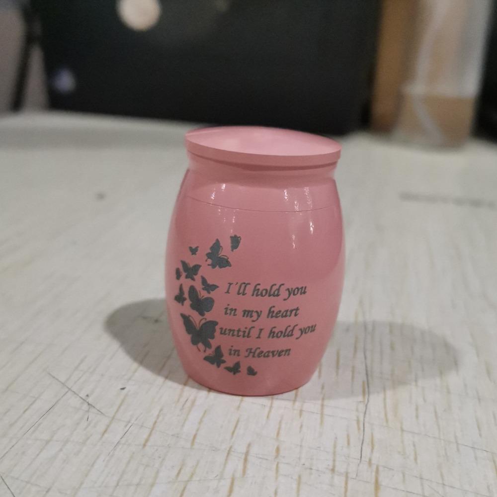 Waterproof Memorial Pets Urn Aluminum Zinc Zinc Alloy Cremation Urns Personalized Ashes Sealed Box  Funeral