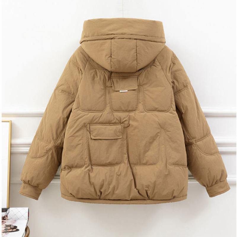 Abbigliamento in Cotone Autunno e Inverno Moda Versione Coreana Abbigliamento a Pasticcino Giacca Calda Autunno e Inverno Giacca Spessa in Cotone