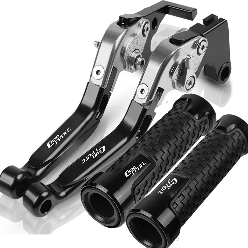For BMW C600SPORT C 600 SPORT 2011-2015 Motorcycle Adjustable C600 SPORT Brake Clutch Levers Handlebar Handle Bar Grips