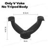 .Aluminum Rest Tripod Durable Adjustable Height 360 Degree Rotation V Yoke Stand Portable Construction For Target Shooting2