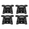 4 Pcs Truck Bed Tie Down Anchors with Plates Alloy Steel Secure Fastening Point FL3Z 99000A64 B for Raptor 2015 To 2025