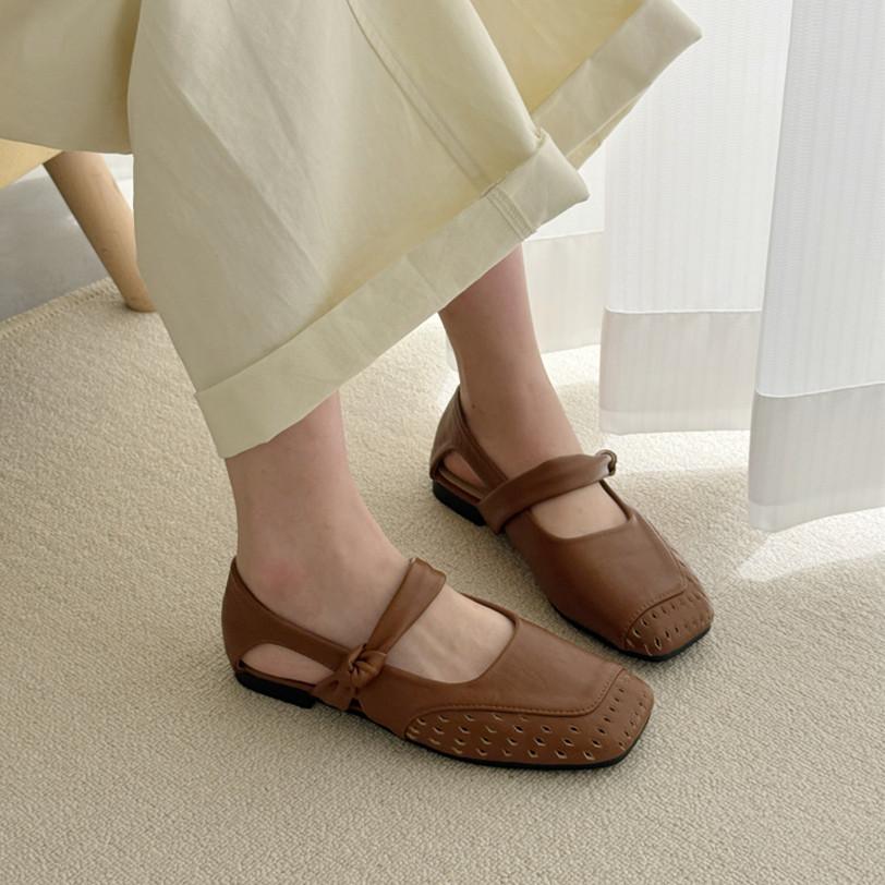 Fashion IPPEUM Ballet Flats Summer Sandals Shoes  2025 New Fashion Women Ballerina Shoes Mary Janes