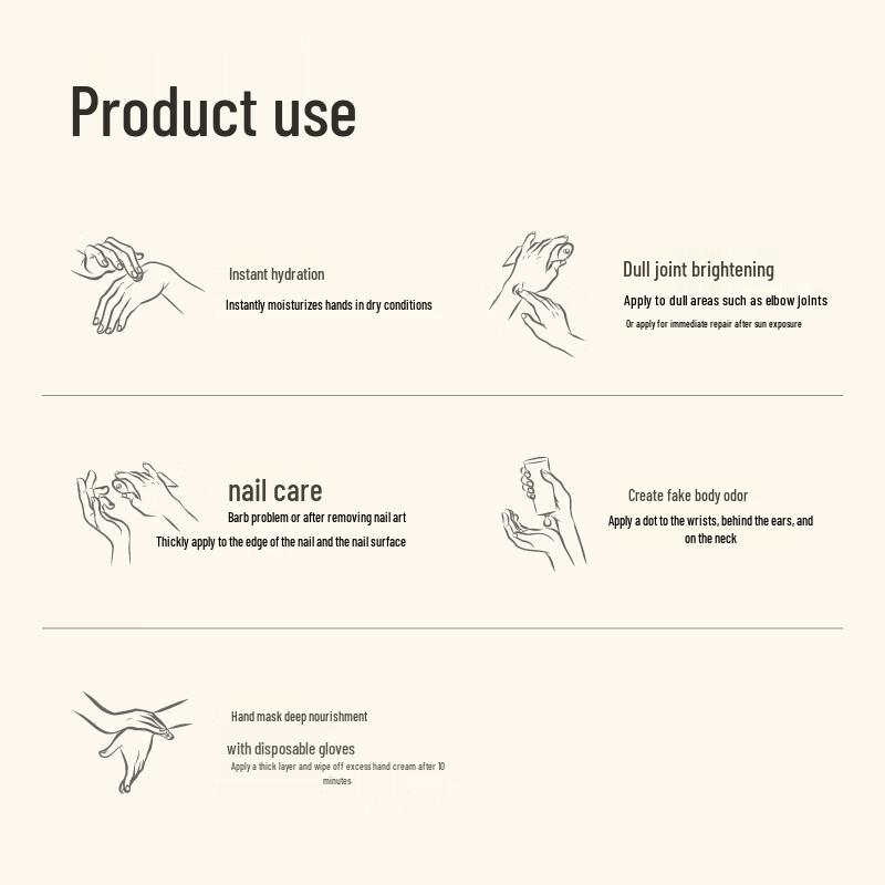 Ban Mu Hua Tian Essential Oil Scented Hand Cream