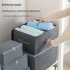 Foldable Dustproof Clothes Storage Box with Lid for Wardrobe