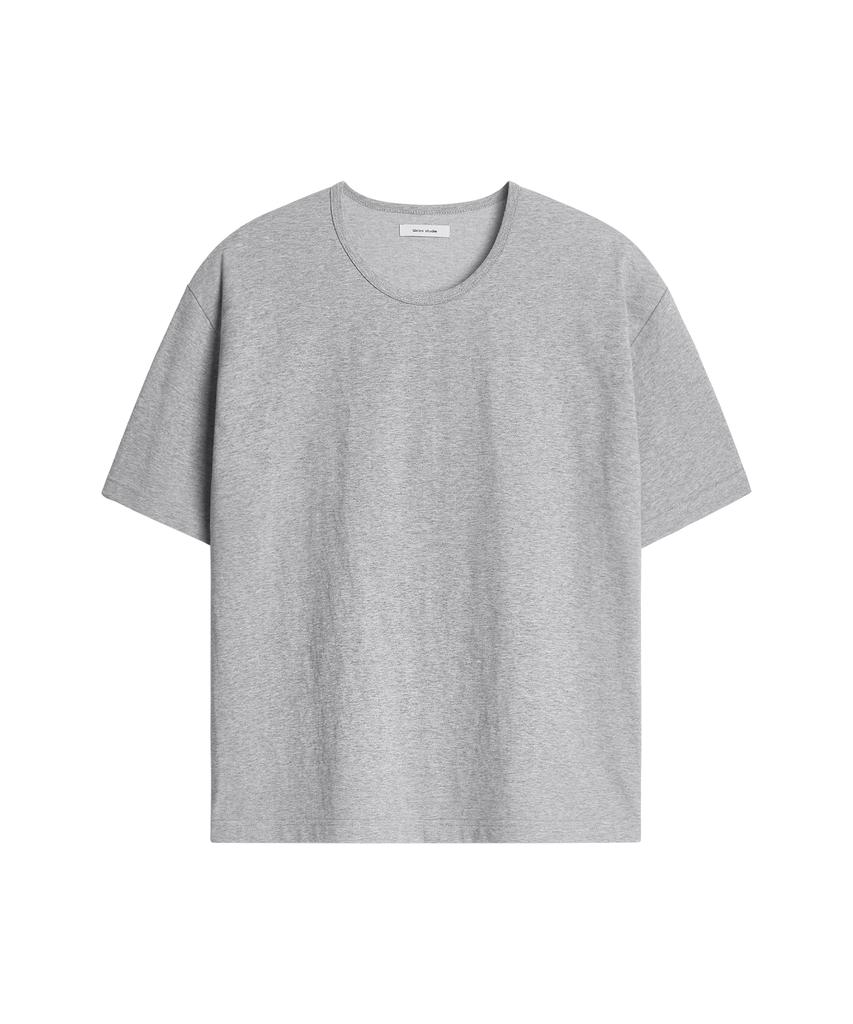 UNIONSTUDIO ( 2 Pack ) Logo U-Neck Crop Short Sleeve T-Shirt ( 3 Colors )