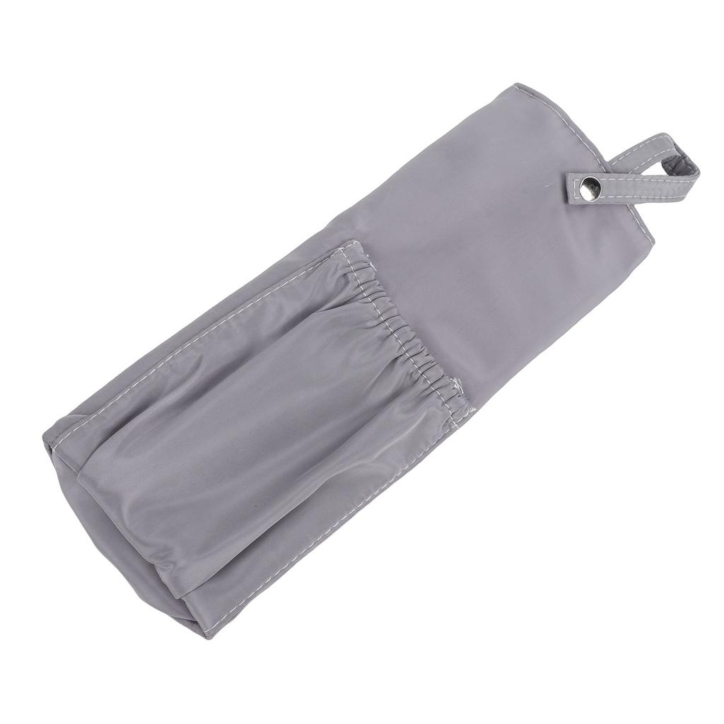Hot Iron Holder Bag Heat Resistance Hanging Hot Hair Tool   Bag Curling Iron Travel Case Gray