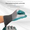 Chuangxin L128 Work Gloves - Thick, Wear-Resistant, Non-Slip Rubber for Construction Rebar Tasks