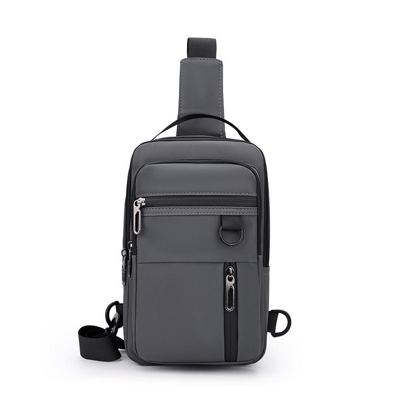 Men's Chest Bag Nylon Bag Large Capacity Shoulder Crossbody Bag