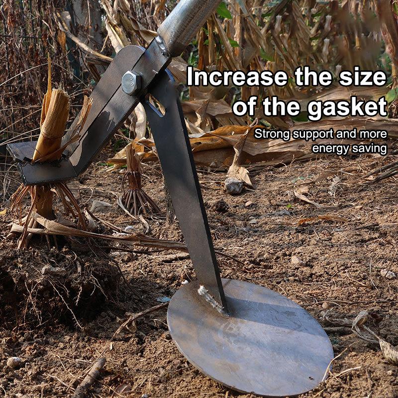 Heavy-Duty Root Remover Garden Tool Designed For Efficient Manual Plant Root Removal Of Corn Stalks And Soybean Root