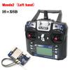 FLYSKY FS-i6 I6 Transmitter 2.4G 6CH Radio Remote Controller With iA6 iA6B X6B A8S R6B iA10B FS2A Receiver for RC Drone Airplane