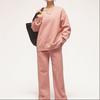 Jordan Flight Solid Crew Neck Fleece Casual Sport Sweatshirt Women Sweatshirt Stardust-Red FB5117-618
