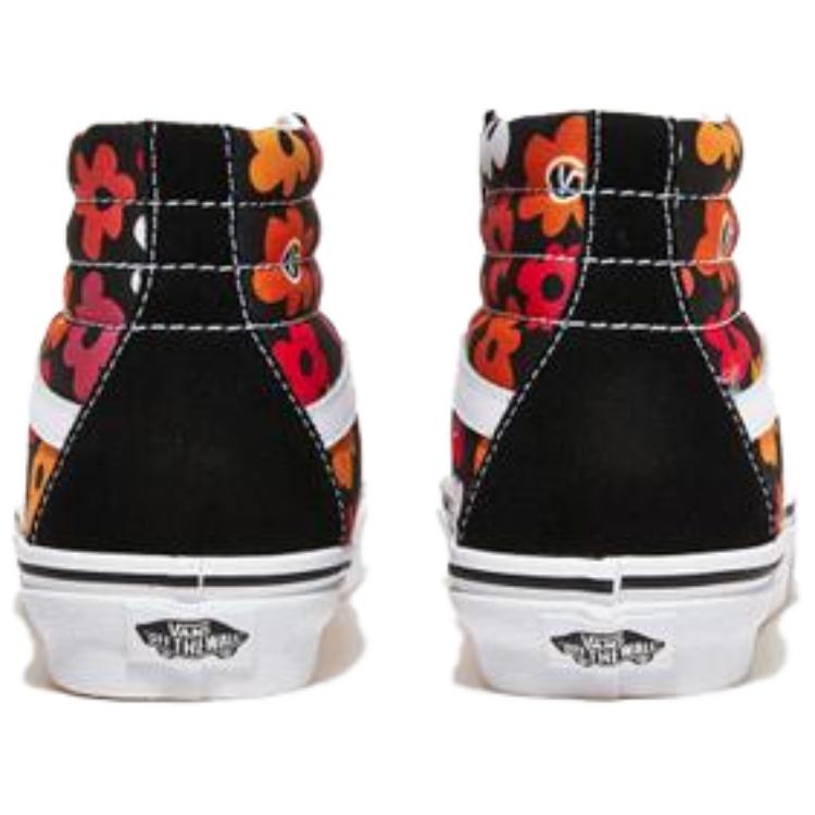Vans Sk8-Hi Comfortable Trendy High-Top Skate Shoes Women Sneakers Black White VN000D5IBML
