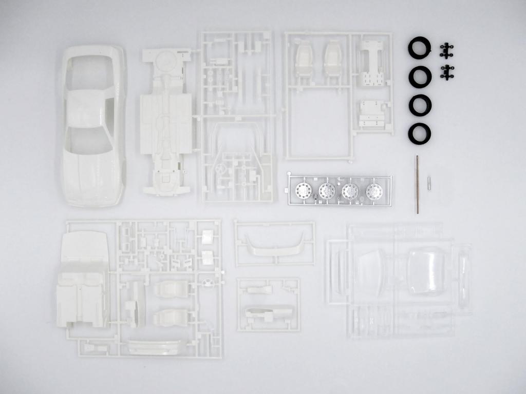 1/24 Inch Up Series ID321 Supra 3.0 GT Turbo A All Japan Super Drift GP Specification Plastic Model