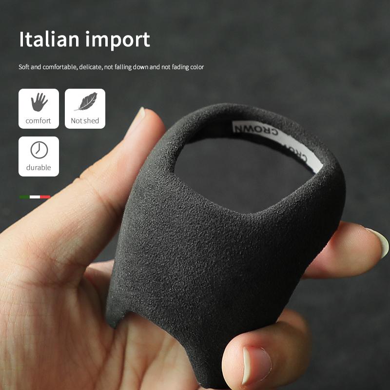 Car Center Console Gear Shift Head Knob Cover Trim For Skoda Octavia Superb Kermi Rapid Yeti Rapid Alcantara Suede Accessories