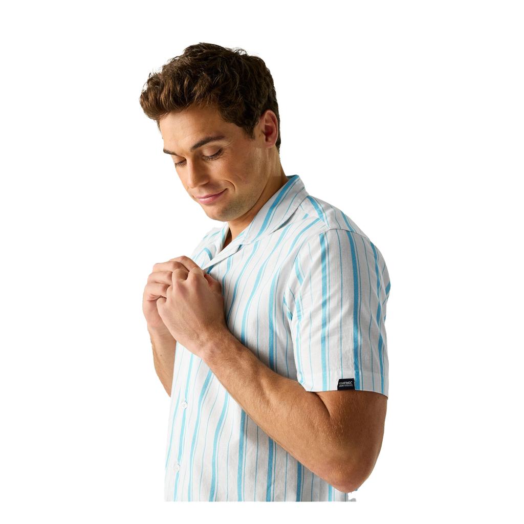 Regatta Mens Hadlin Striped Shirt