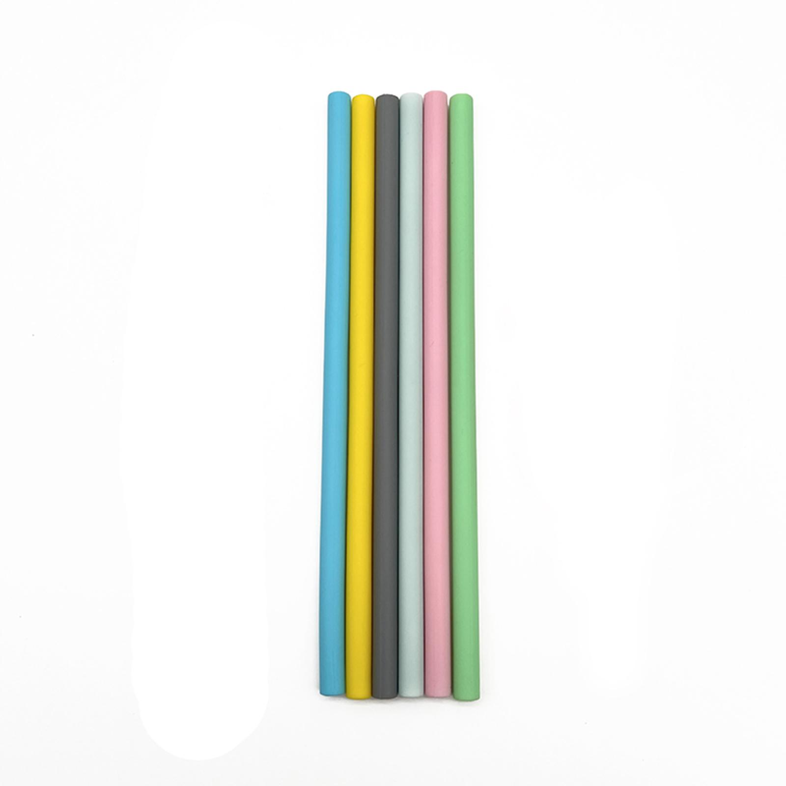 Reusable Silicone Straw For High-Temperature Drinking Straw Coffee One Size