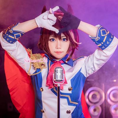 Uma Musume Pretty Derby Tokai Teio Cosplay Event [sakuracos] Costume, Halloween, Christmas, Uniform, Adult, Anime, Cosplay,