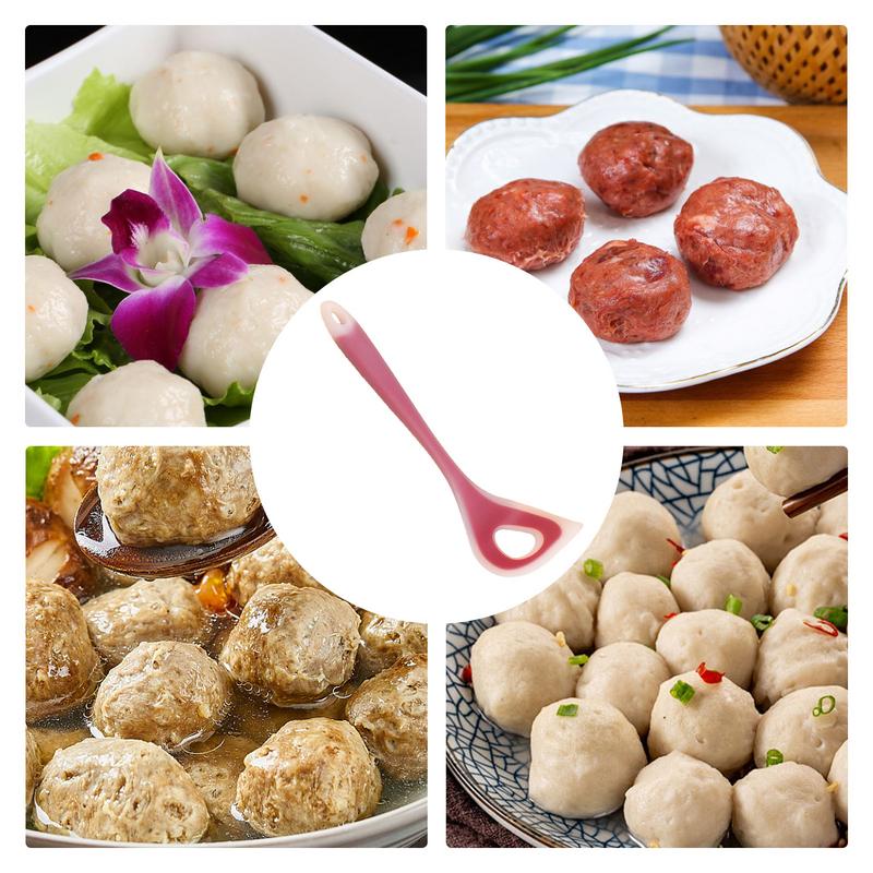 Meatball Maker Silicone Fish Ball Maker Manual Meat Baller Tongs Multifunctional Home Kitchen Cooking Tool For Quickly Making