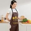 Waterproof Oilproof Apron Can Wipe Hands Kitchen Work Clothes for Cooking Baking Cleaning Men&Women Universal Sleeveless Apron