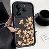 Orange Blossoms Floral Pattern Case For Xiaomi 14T 13T 11T Pro Funda Redmi Note 14 13 Pro 5G 4G 12 11 Shockproof Bumper Silicone Cover