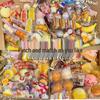 Japanese Squishy Food Stress Ball Pack: Toast, Cheese, Tofu