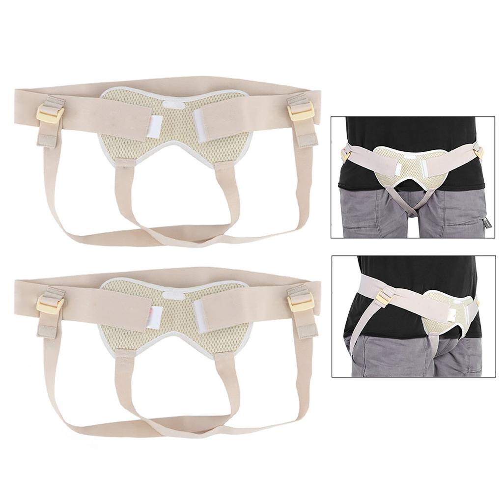 Inguinal Hernia Belt Groin Support Inflatable Hernia Bag for Adult Elderly Large