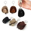 Mini-Cowboyhüte eignen sich für Autospiegel, Mikro-Hut-Accessoires, Dekorationsartikel, Autoaufhänger, Taschen für Autoteile und Schlüsselanhänger