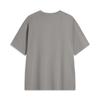 Li Ning T Shirts Men's Iron Asphalt Gray Crew Neck Moderate Straight Fit AHSV395-2