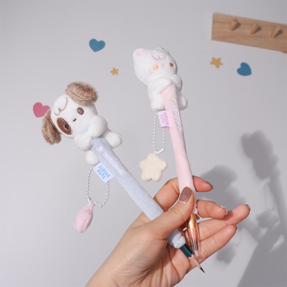 Dog Tablets Pen Protective Case Plush Plush Pencil Sleeve  Tablet Touch Pencil