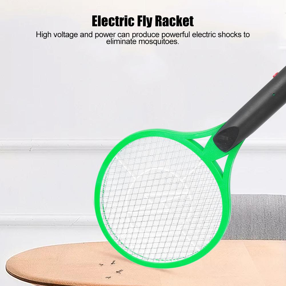 Three Layer Mesh Handheld Electronic Mosquito Swatter Fly Killer Home Insect Repeller