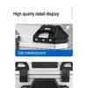 45L Motorcycle Trunk Helmet Box Universal Motorbike Top Case ABS Tail Box Rear Luggage Case Waterproof Toolbox With Safe Lock
