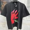 Unisex Unisex Couple Classic Green Box Logo Print Saint Tshirt Top Quality Cotton Oversized Tee Tops Vintage Washed Black T Shirt