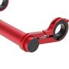 20CM Aluminiumlegierung Fahrradlenkerverlängerung Mountainbike Fahrrad Frontlichthalter Lampe Taschenlampe Zubehör