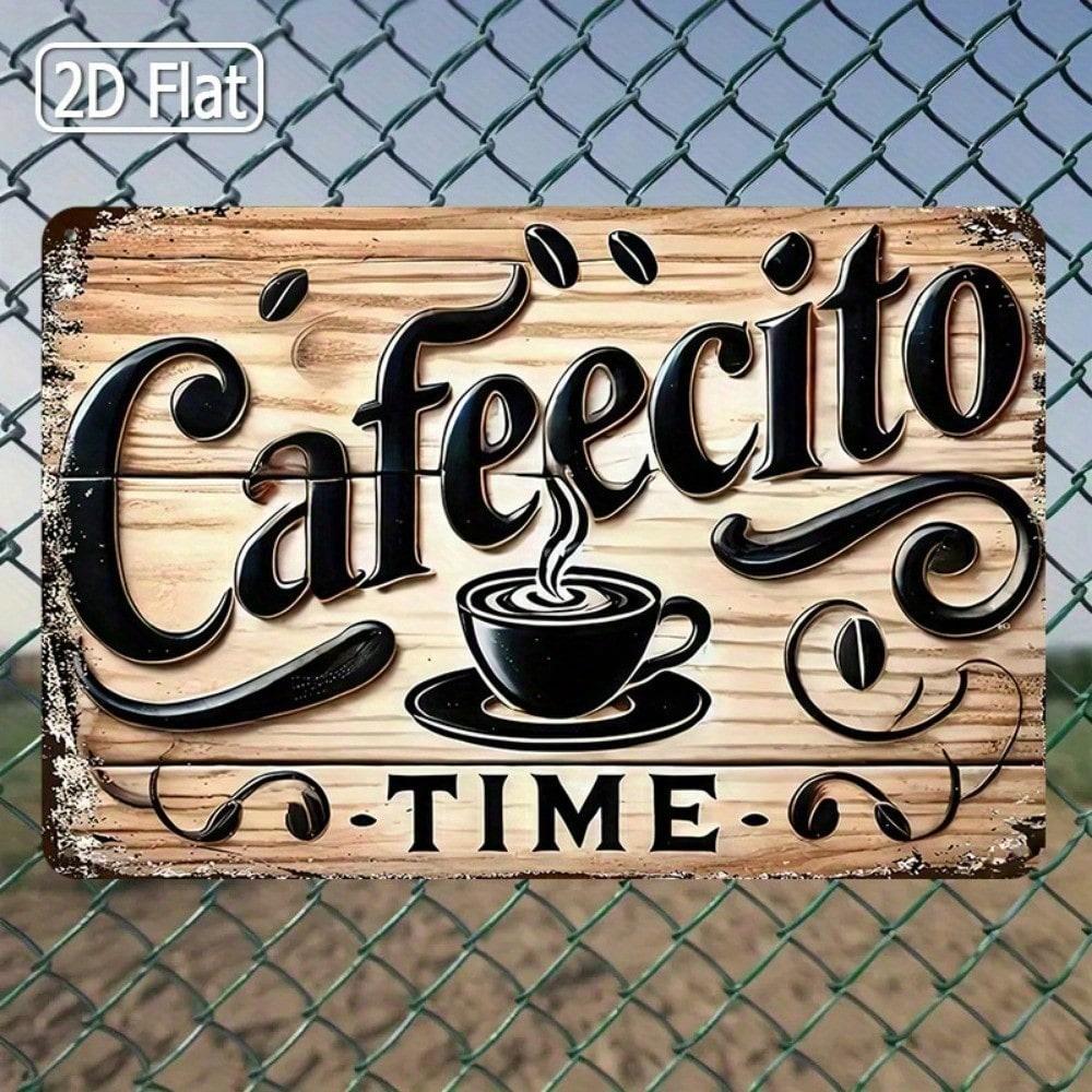 1pc Vintage Funny Metal Tin Sign Wall Art for Home Kitchen Bar Cafe Garage Decor