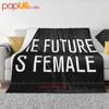 The Future Is Female Feminism Ultra-Soft Blanket Quilt Winter Sofa Cover Bed Covers