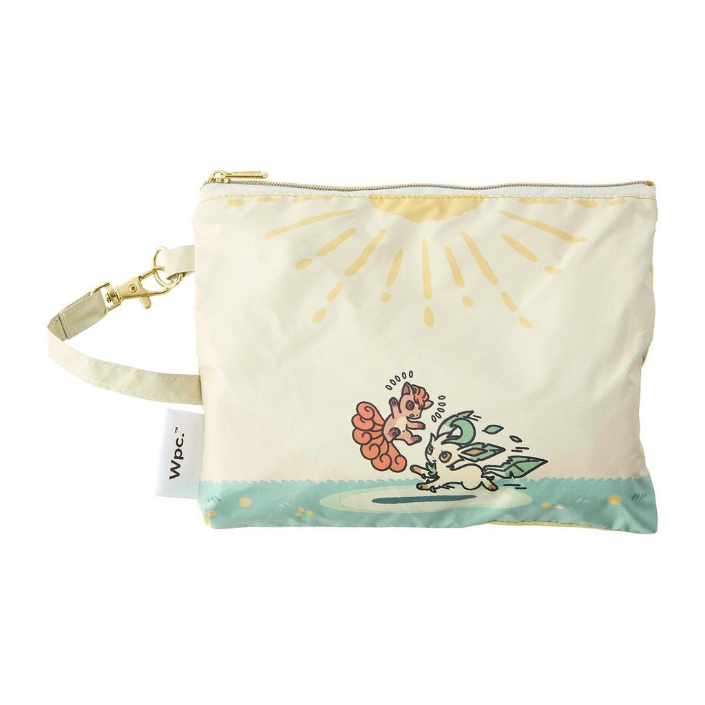 Pokemon Wpc. Folding Umbrella for Sun & Rain OTENKI TEAM Vulpix & Leafeon