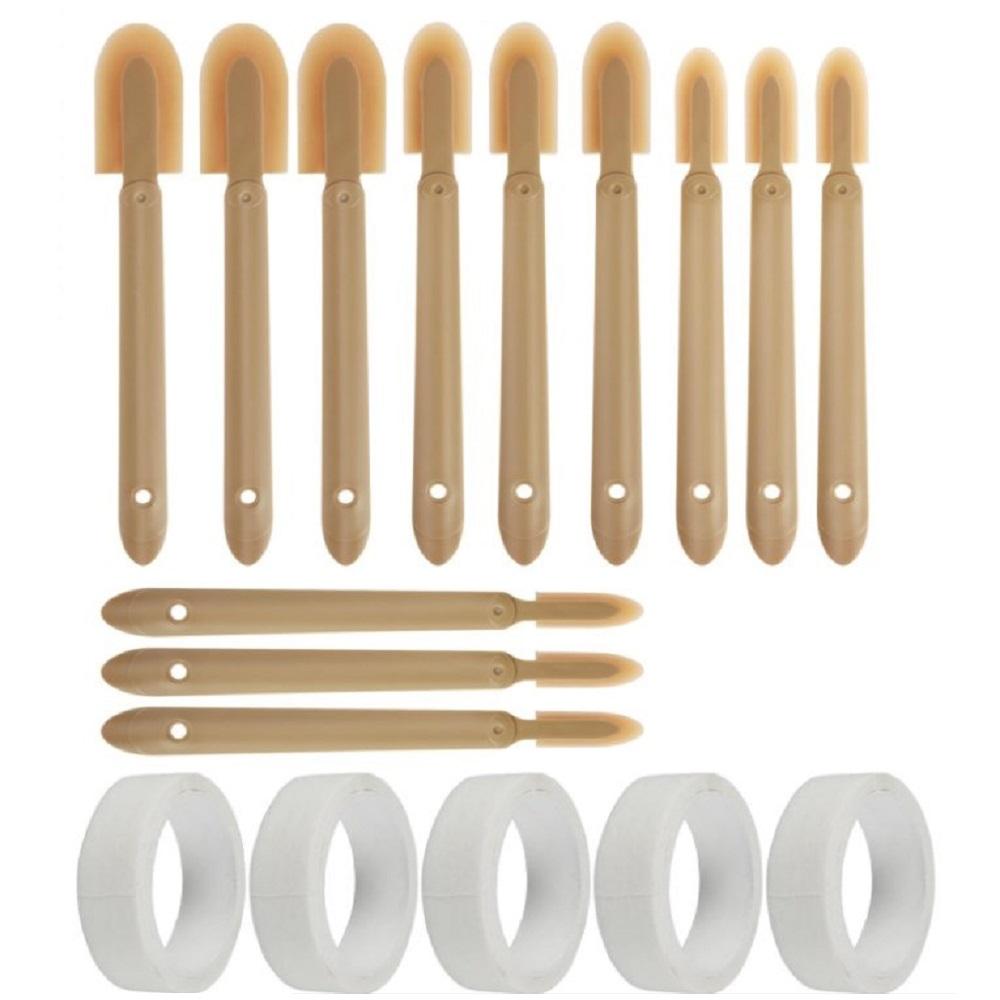 Rubber Caulk Finishing Tool Kit Reusable Caulking Applicator Spatula Wall Caulk Remover Grout Sealer Applicator Caulking Tool