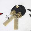Dark Goth Lace Bow Hairpin Halloween Lolita Girl Headgear KC Top Hat for Women Handmade Original Witch Hat