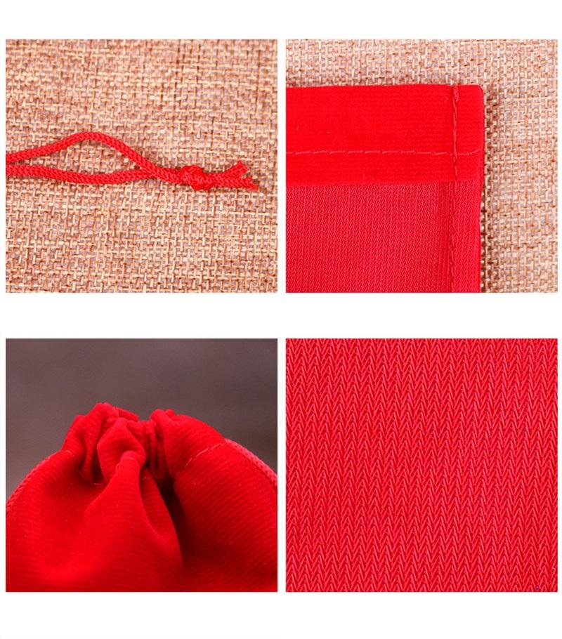 10 Pcs/Lot Velvet Package Bags for Jewelry 8x10/12x15/15x20/20x25cm Wedding Candy Christmas Gift Pouches with Drawstring