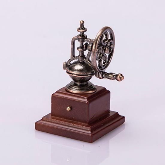 

Кукольный дом Кофемашина Мода Привлекательный антидеформ компактный декоративный мясорубка для гостиной