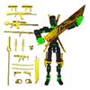 13 Multi-Jointed Action Figures Full Body Mechanical Movable Toy Action Figure Dummy Desk Decoration for Game Lovers