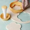 1Set Tart Shells MoldFlower Shaped Pastry Tamper Mini Tart Tamper Shell Maker Cake Mold Creative Cake Cup Presser Biscuit Mold