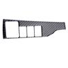 Carbon Fiber Car Center Console Steering Wheel Cover Trim Decal Stickers For Toyota Corolla 2014-2018 Car Inner