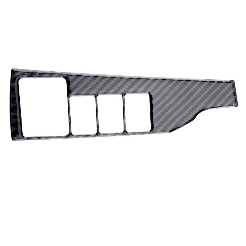 Carbon Fiber Car Center Console Steering Wheel Cover Trim Decal Stickers For Toyota Corolla 2014-2018 Car Inner
