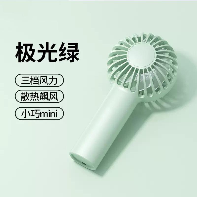 Compact and Convenient Handheld Fan with Ball-Shaped Design for Easy Carrying Mini Fan Rechargeable Battery for On-the-go Use